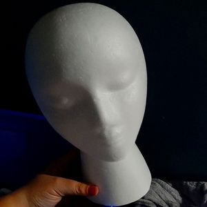 Styrofoam head